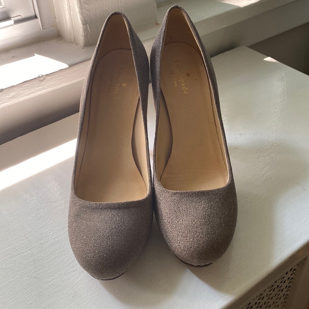 Round toe Kate Spade heels